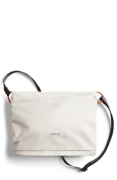 Bellroy Water Resistant Crossbody Satchel In Chalk