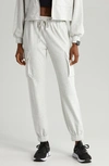 Zella Cozy Utility Joggers In Ivory Dove Heather