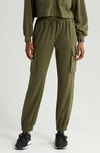 Zella Cozy Utility Joggers In Olive Night