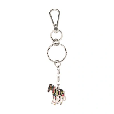 Ps By Paul Smith Charm Key Ring In Gold