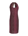 Missoni Short Dress In Fuchsia