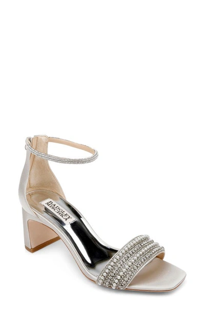 Badgley Mischka Kameryn Ankle Strap Sandal In Morning Fog