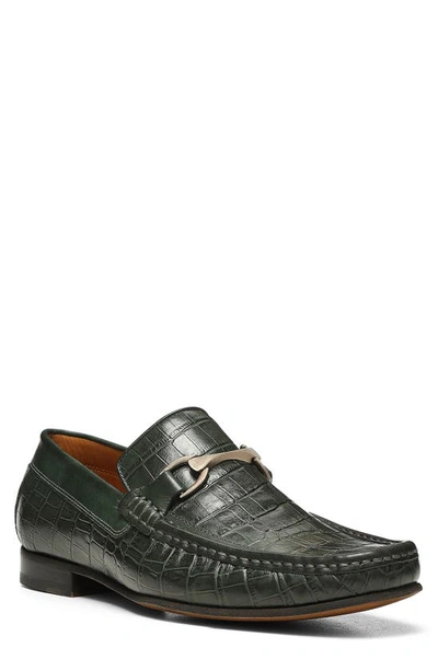 Donald Pliner Dannie Bit Loafer In Forest
