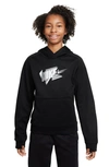 Nike Kids' Therma-fit Multi Hoodie In Black/ Black