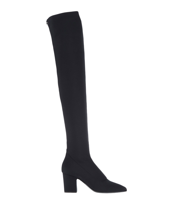 giuseppe zanotti neoprene thigh boots