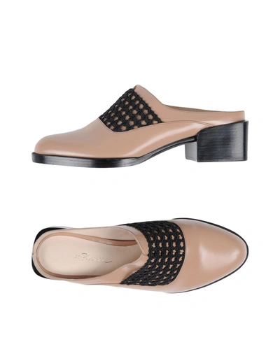 3.1 Phillip Lim Mules In Pale Pink
