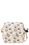 Petunia Pickle Bottom Babies' Boxy Backpack Diaper Bag In Shimmery Minnie Mouse