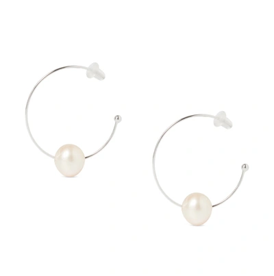 Olivia & Pearl Oh So Fine Mini Hoop Earring Vermeil In O&p/mhe/ver/rg