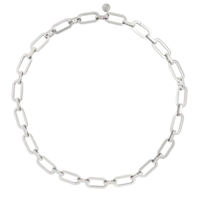 Olivia & Pearl Uat Link Chain Charm Necklace In Metallic