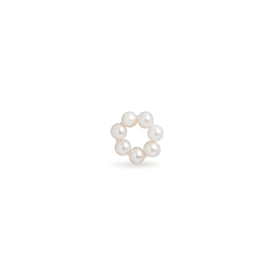 Olivia & Pearl Tiny Circle Pearl Charm In Tiny/cp/crm