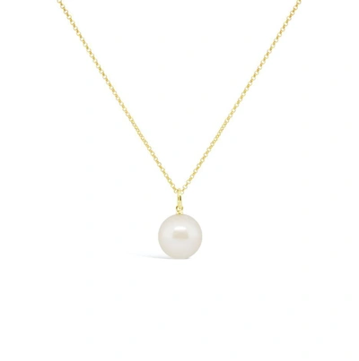 Olivia & Pearl Uat Power Pearl Pendant In 18ct Yellow Gold