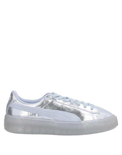 Puma Sneakers In Silver