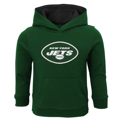 Outerstuff Kids' Toddler Green New York Jets Prime Pullover Hoodie