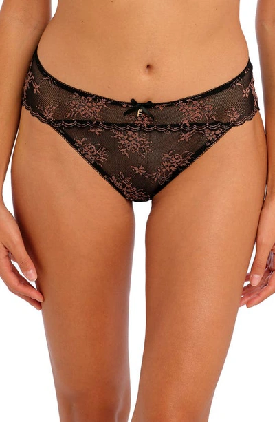 Freya Offbeat Decadence Galloon Lace Briefs In Black