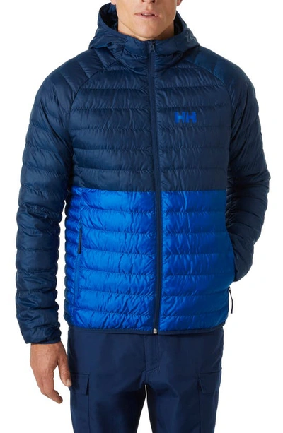 Helly Hansen Banff Water Repellent Insulated Puffer Jacket In Cobalt