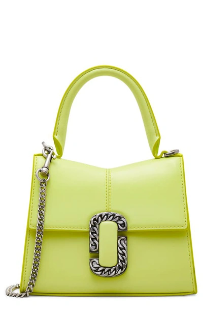 Marc Jacobs The St. Marc Mini Top Handle Bag In Limoncello