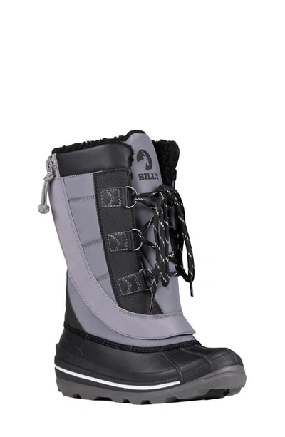 Billy Footwear Kids' Ice Snow Boot Ii In Black / Grey