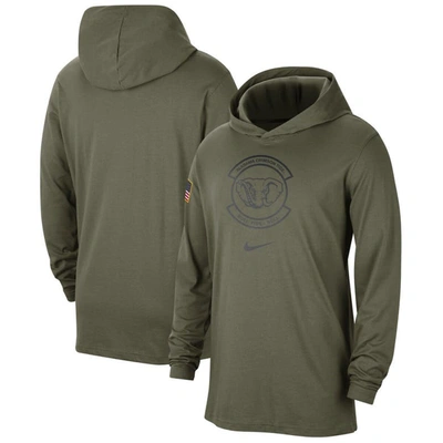 Nike Olive Alabama Crimson Tide Military Pack Long Sleeve Hoodie T-shirt