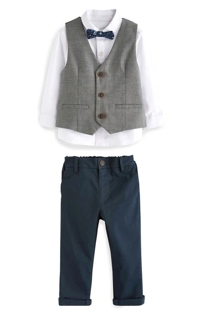 Next Kids' Button-up Shirt, Vest, Bow Tie & Pants Set In Multi