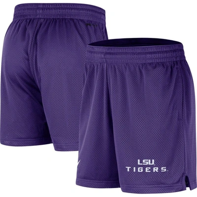 Nike Purple Lsu Tigers Mesh Performance Shorts