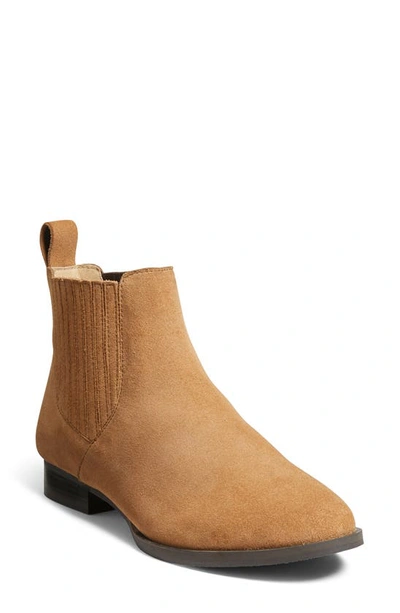 Jack Rogers Pippa Suede Chelsea Boot In Oak