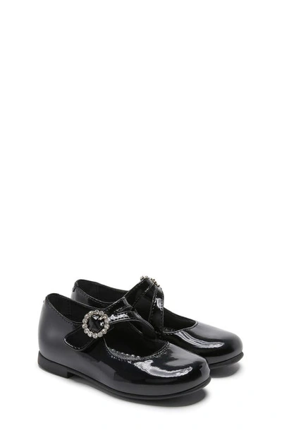 Rachel Shoes Kids' Lil Portia Mary Jane In Black Patent