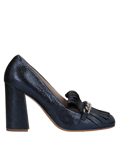 Franco Colli Loafers In Blue