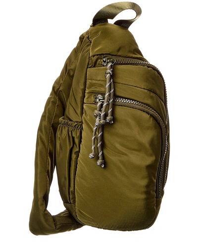Urban Expressions Parc Sling Backpack In Green