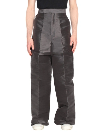 Rick Owens Casual Pants In Lead