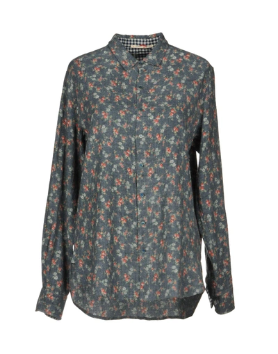 Péro Floral Shirts & Blouses In Lead