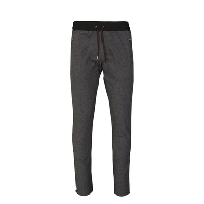 Burberry Cotton Sweatpants In Gray