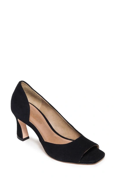 Bernardo Footwear Nieve Half D'orsay Pump In Black