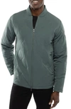 Travismathew Come What May Quilted Jacket In Balsam Green