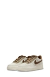 Nike Kids' Air Force 1 Sneaker In Sail/ Cacao/ Sail/ Khaki