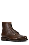 Frye Dylan Cap Toe Boot In Whiskey