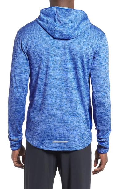 Nike Therma Sphere Element Running Hoodie In Game Royal/ Reflective Silver