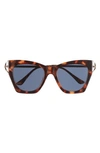 Bp. Updated Square Sunglasses In Tortoise- Gold