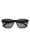 Le Specs Players Playa 54mm D-frame Sunglasses In Black