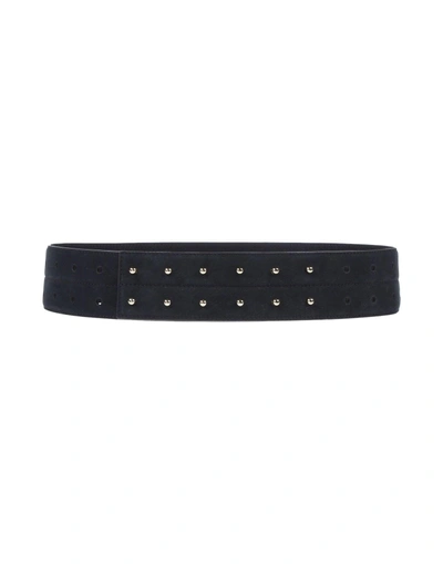 Stella Mccartney High-waist Belt In Black