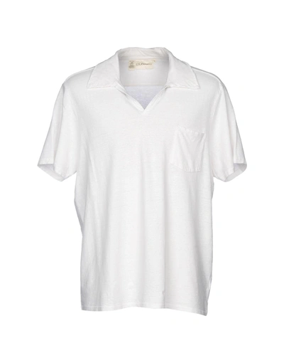 Dkny Polo Shirt In White