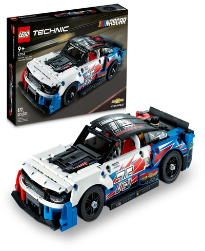 Lego Kids' Technic 42153 Nascar Next Gen Chevrolet Camaro Zl1 Toy Vehicle Building Set In Multicolor