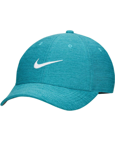 Nike Pink Featherlight Club Performance Adjustable Hat In Teal