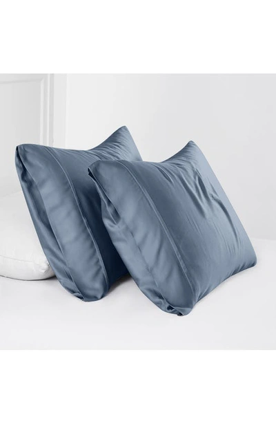 Southshore Fine Linens 2-piece Pillow Set In Steel Blue