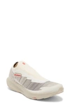 Salomon Gender Inclusive Pulsar Advanced Slip-on Sneaker In Vanila/ Feather Gra
