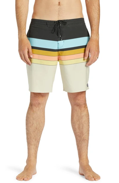 Billabong Spinner Lo Tide Board Shorts In Asphalt