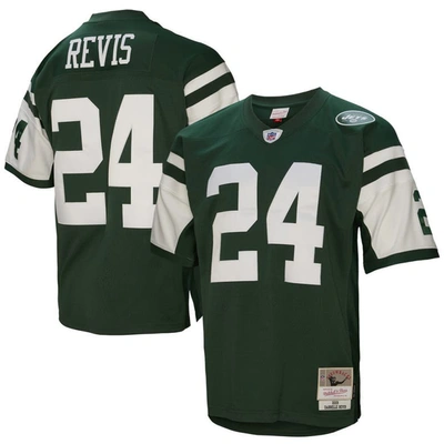 Mitchell & Ness Darrelle Revis Green New York Jets Legacy Replica Jersey