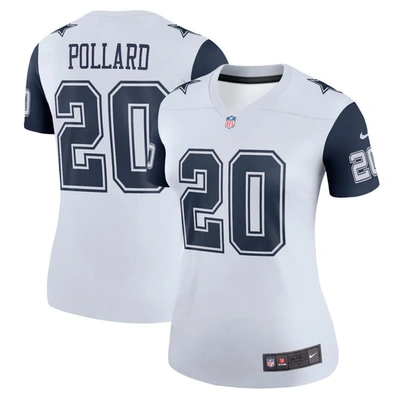 Nike Tony Pollard White Dallas Cowboys Alternate Legend Jersey
