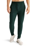 Beyond Yoga Take It Easy Athletic Pants In Midnight Green Heather