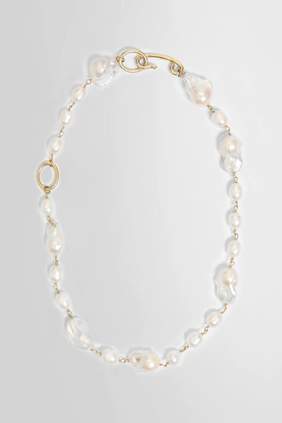 Jil Sander Woman White Necklaces