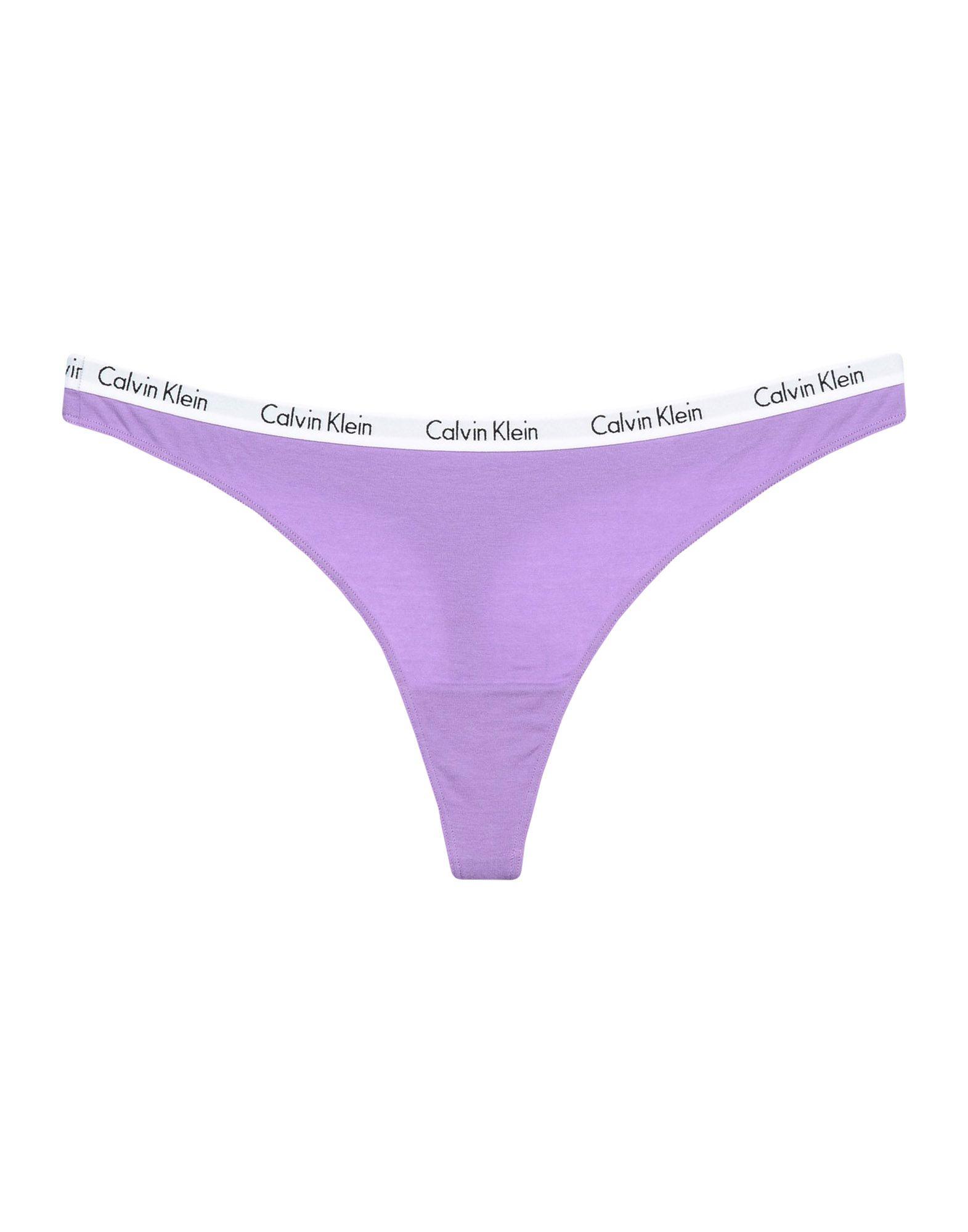 Calvin Klein Underwear Thongs In Light Purple | ModeSens
